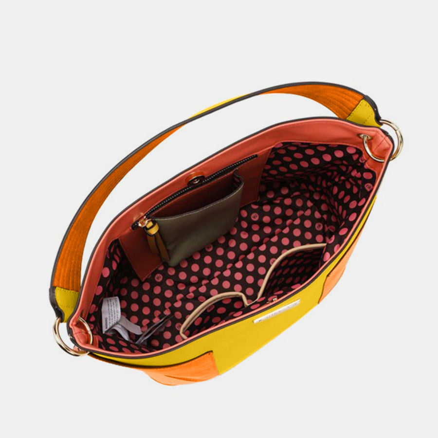Nicole Lee USA 3 - Piece Handbag Set MUSTARD / One Size Apparel and Accessories