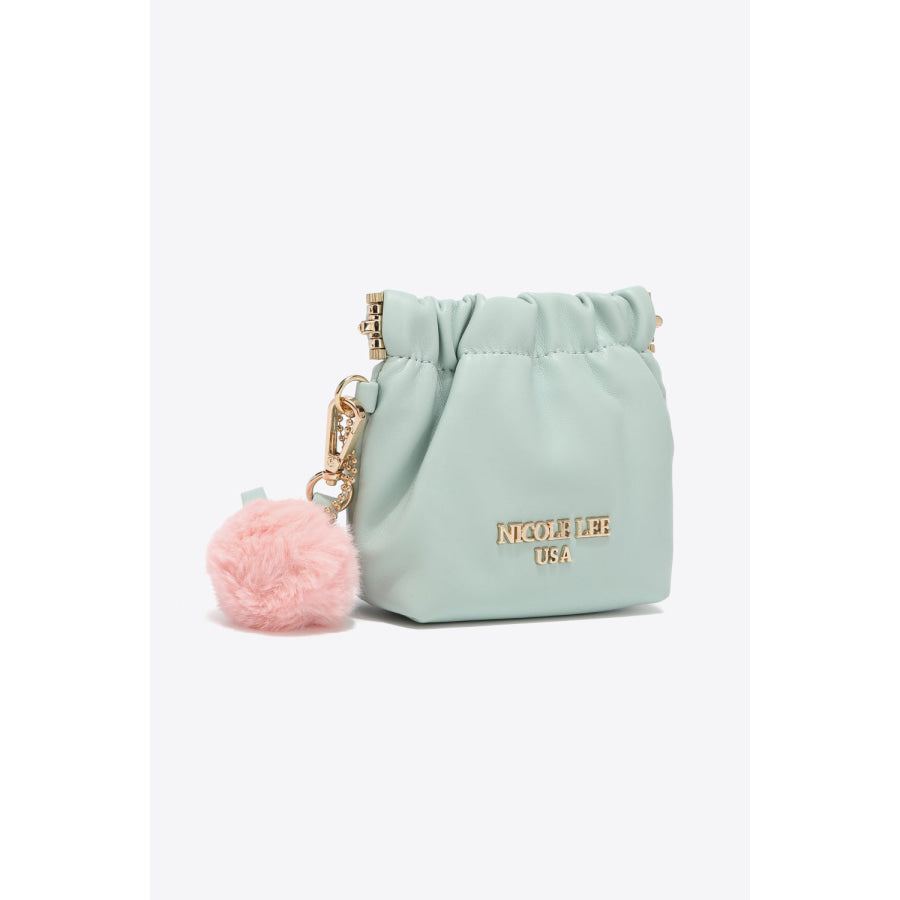 Nicole Lee USA Faux Leather Pouch