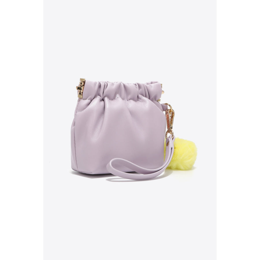 Nicole Lee USA Faux Leather Pouch