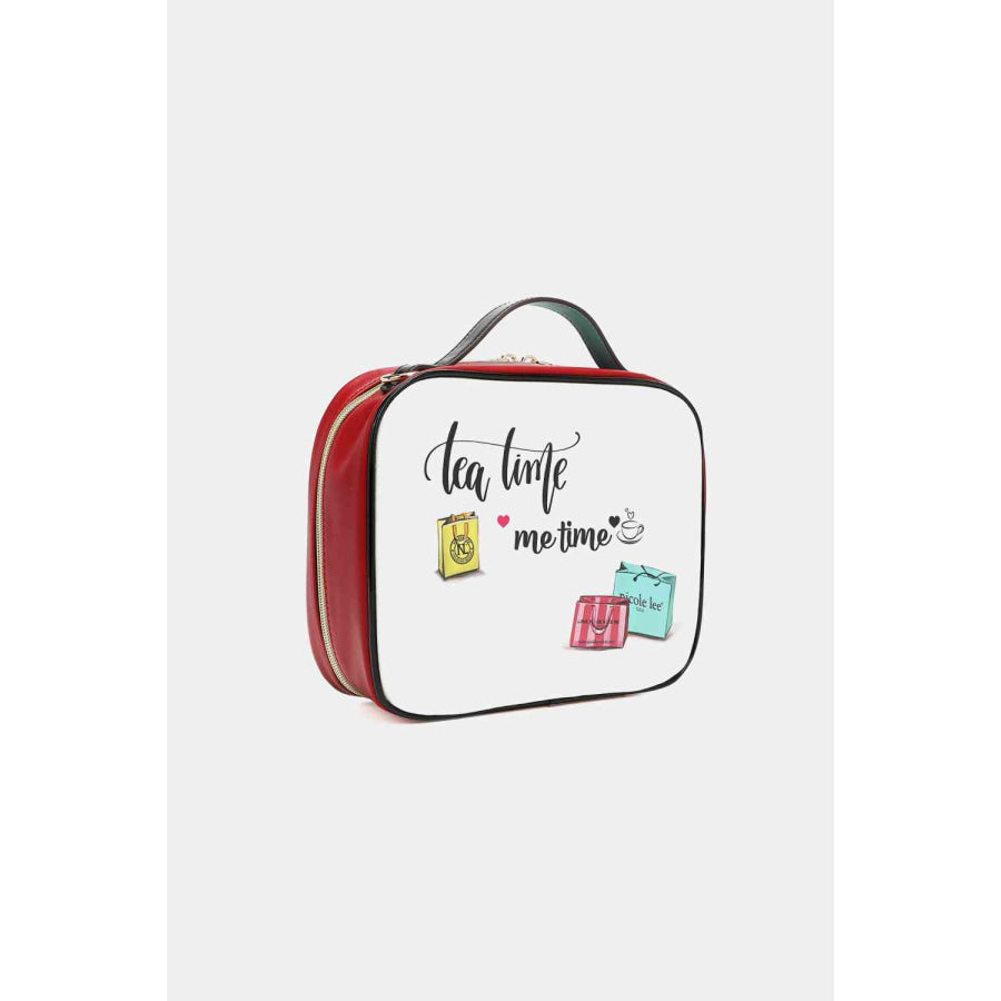 Nicole Lee USA Printed Handbag with Three Pouches Handbags