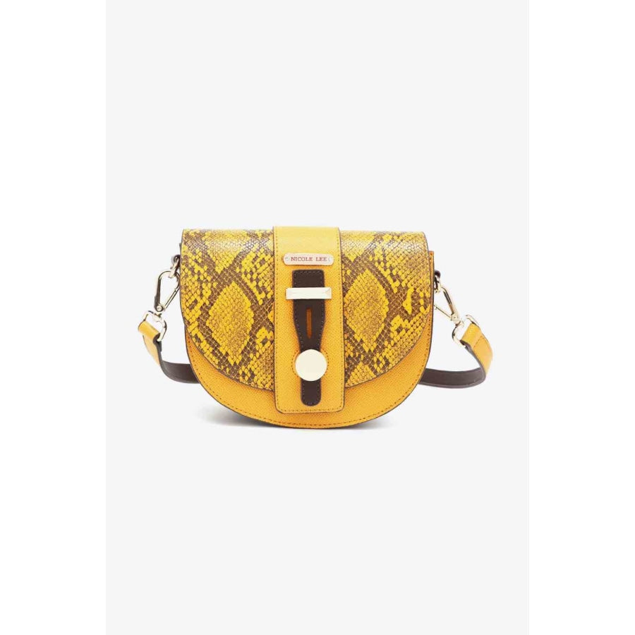 Nicole Lee USA Python 3-Piece Bag Set Handbags