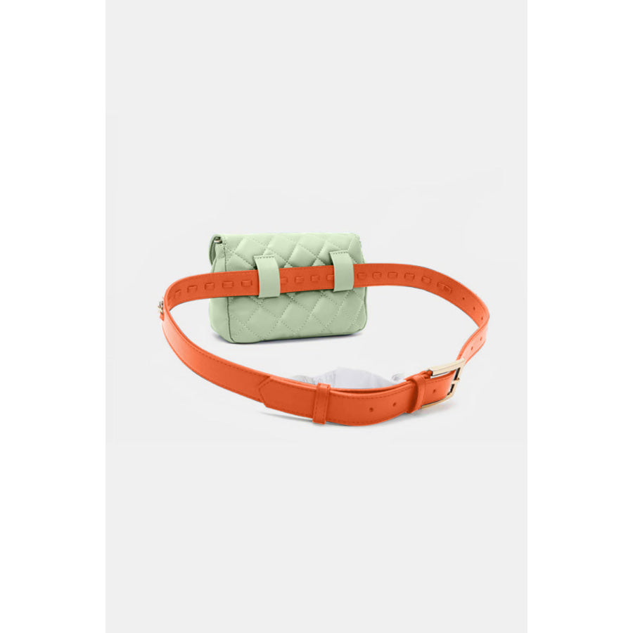 Nicole Lee USA Quilted Fanny Pack Apparel and Accessories