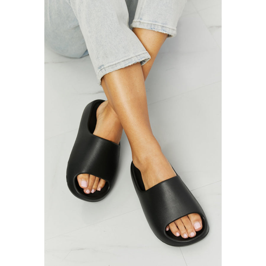 NOOK JOI In My Comfort Zone Slides in Black Black / 6