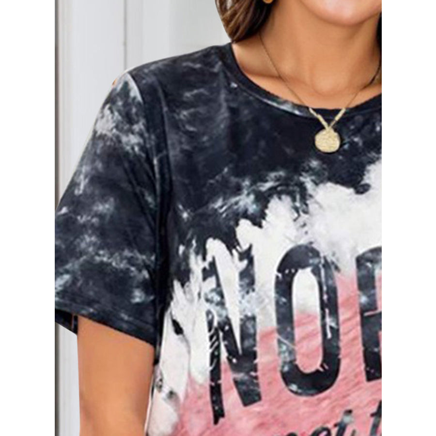 NOPE NOT TODAY Round Neck Short Sleeve T - Shirt Apparel and Accessories