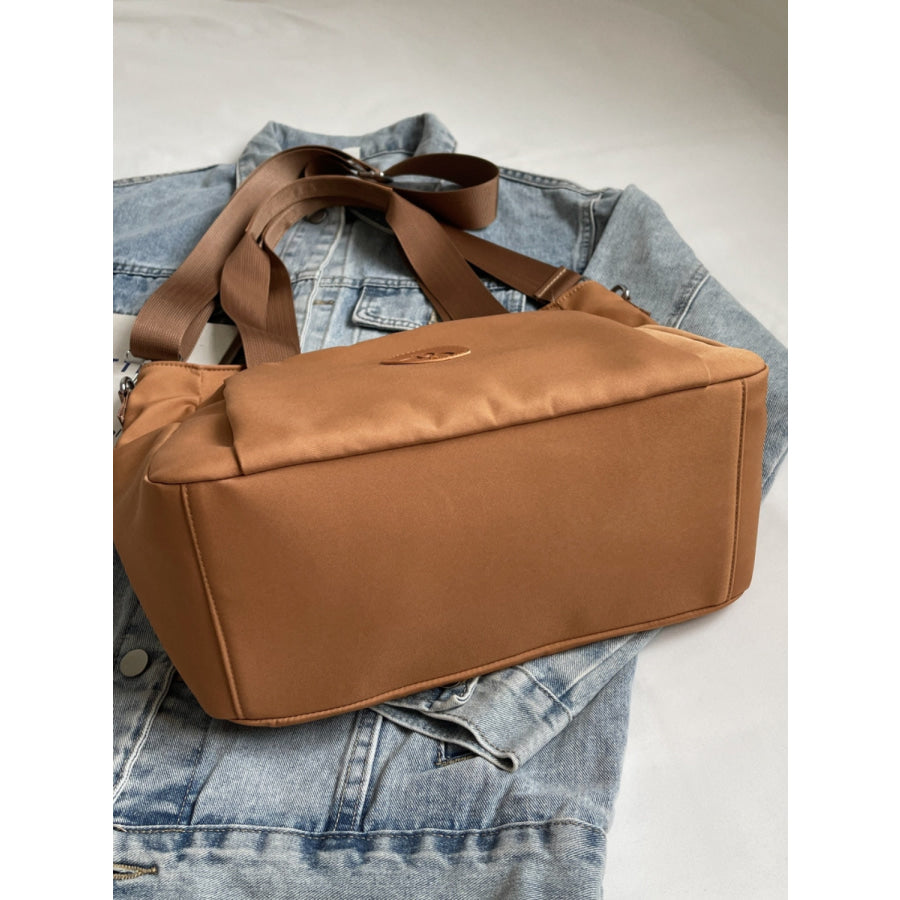Nylon Solid Color Tote Bag Apparel and Accessories
