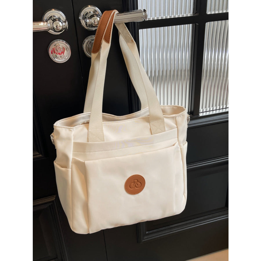 Nylon Solid Color Tote Bag Apparel and Accessories