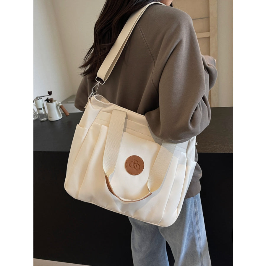 Nylon Solid Color Tote Bag Apparel and Accessories