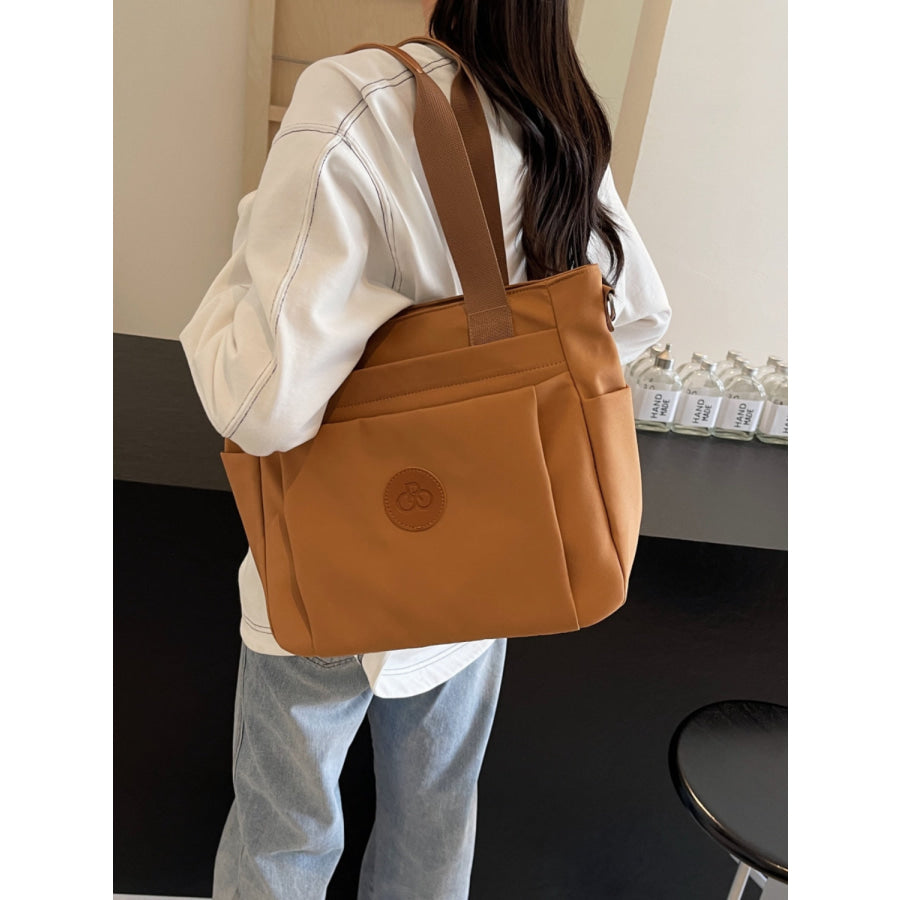 Nylon Solid Color Tote Bag Apparel and Accessories