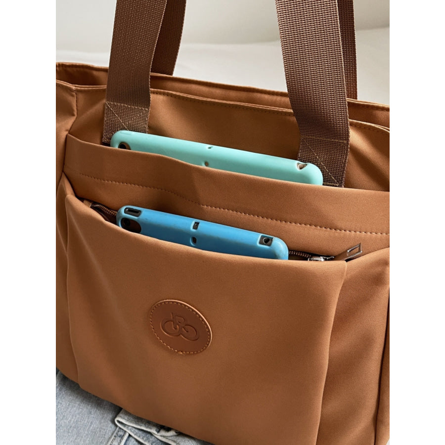 Nylon Solid Color Tote Bag Apparel and Accessories
