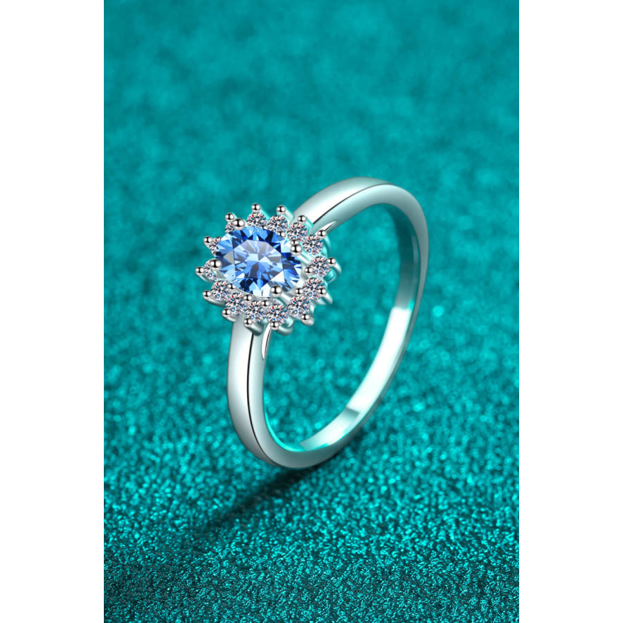 On My Own Moissanite Ring