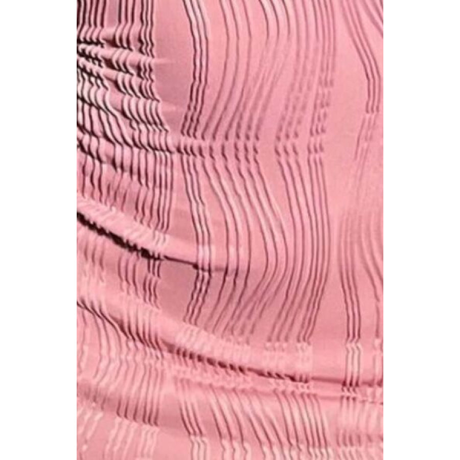 One Shoulder Cutout Mini Dress Clothing