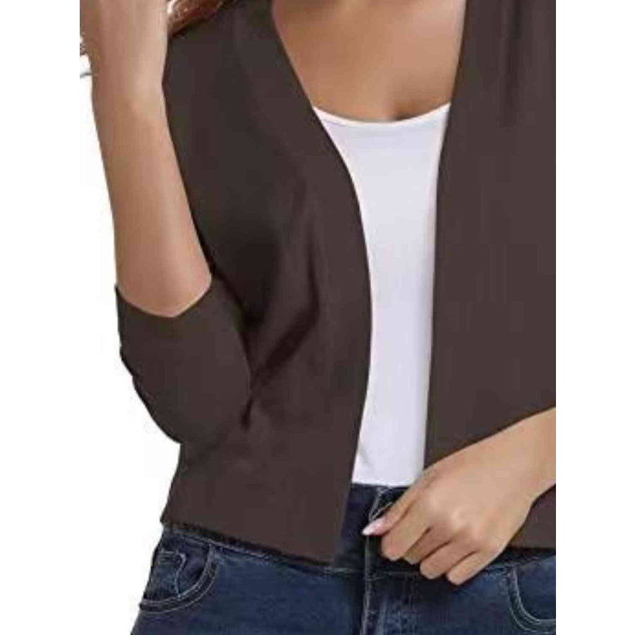 Open Front Cardigan