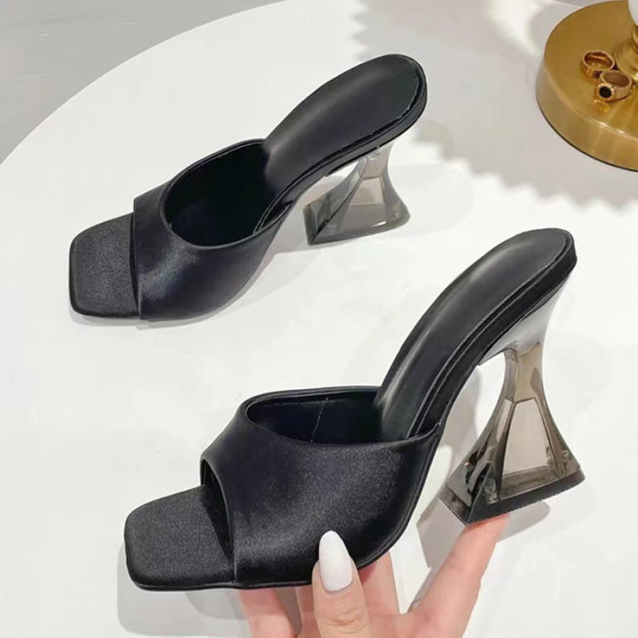 Open Toe High Heel Sandals Apparel and Accessories