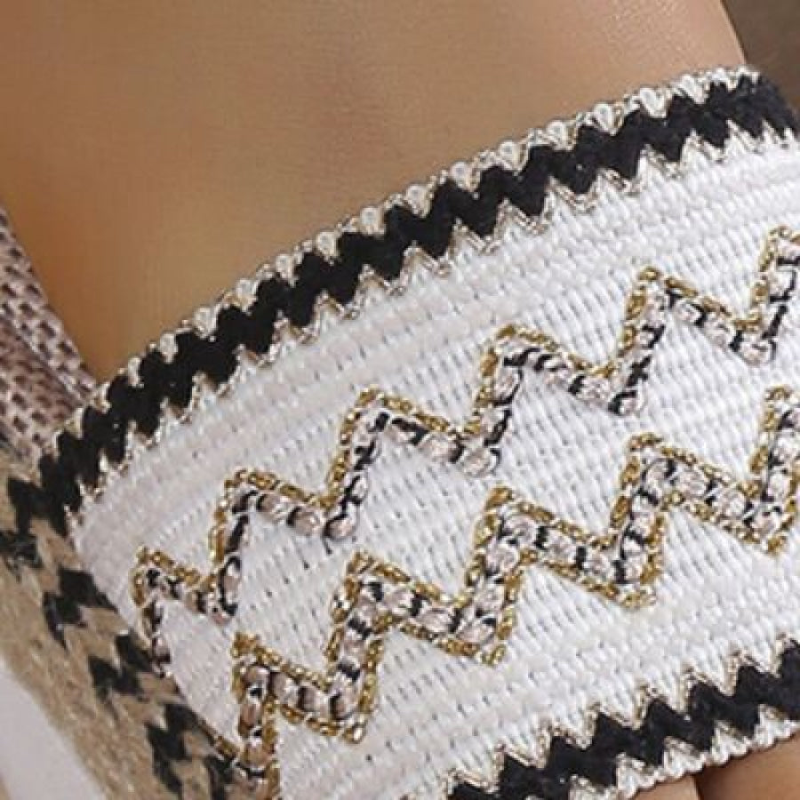 Open Toe Platform Sandals Apparel and Accessories