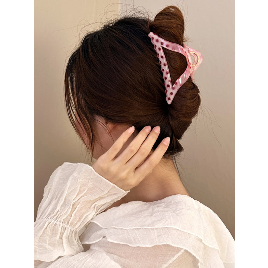 PC Polka Dot Hair Claw Clip Apparel and Accessories