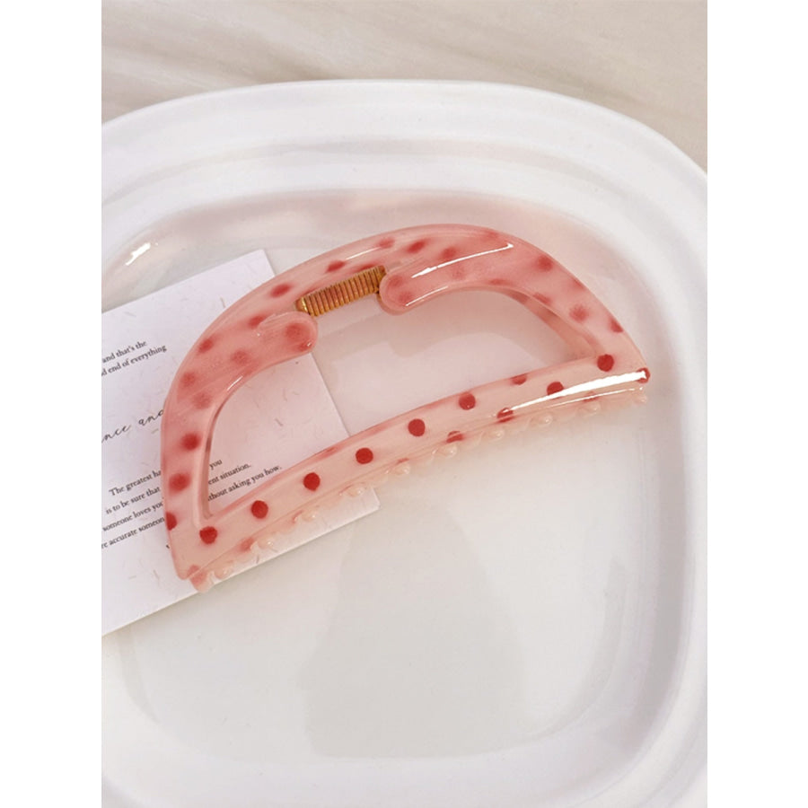 PC Polka Dot Hair Claw Clip Style A / One Size Apparel and Accessories