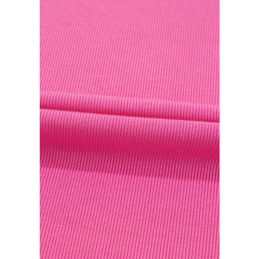 Pearl Detail Round Neck Puff Sleeve Blouse Apparel and Accessories