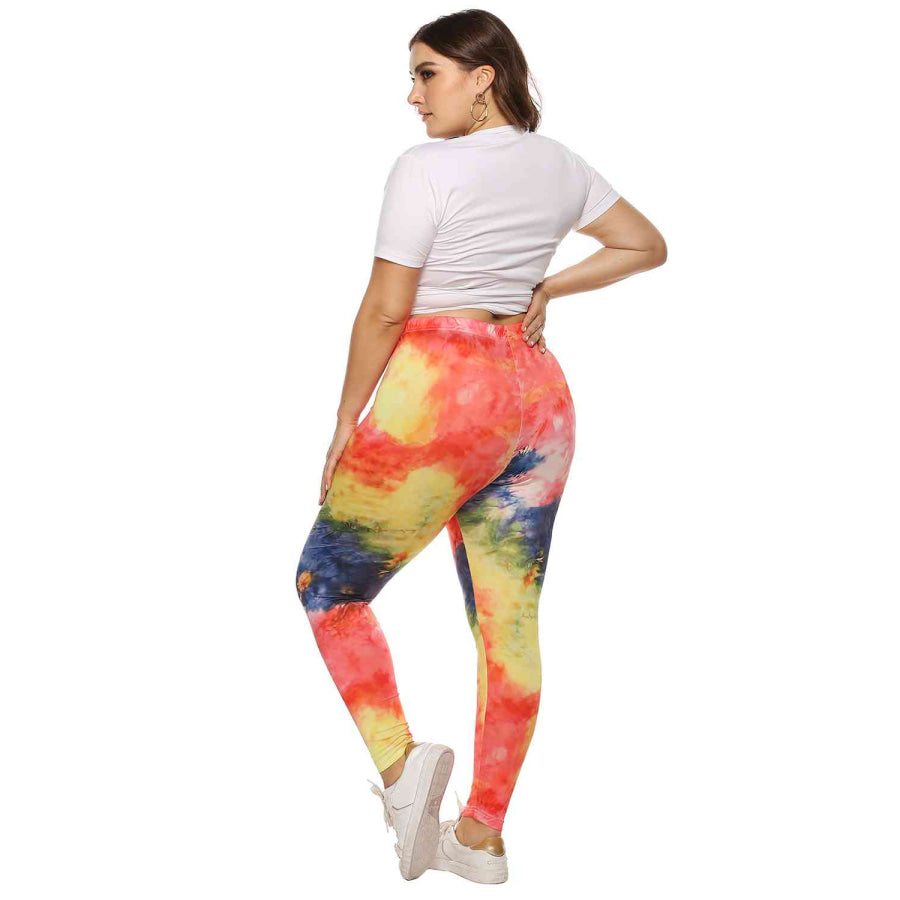 Plus Size Tie Dye Legging
