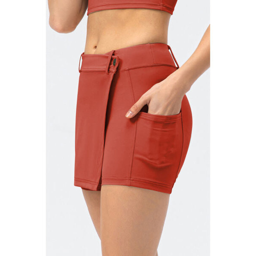 Pocketed Active Skort Clothing