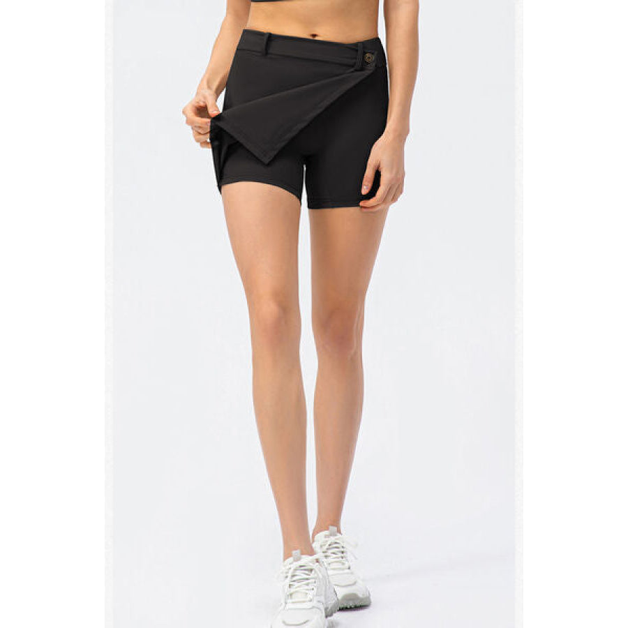 Pocketed Active Skort Clothing