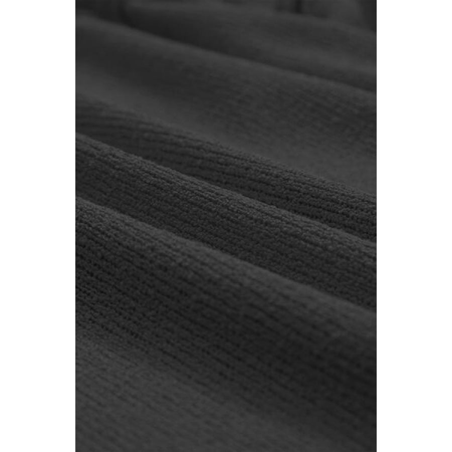 Pocketed Dropped Shoulder Long Sleeve Hoodie Apparel and Accessories