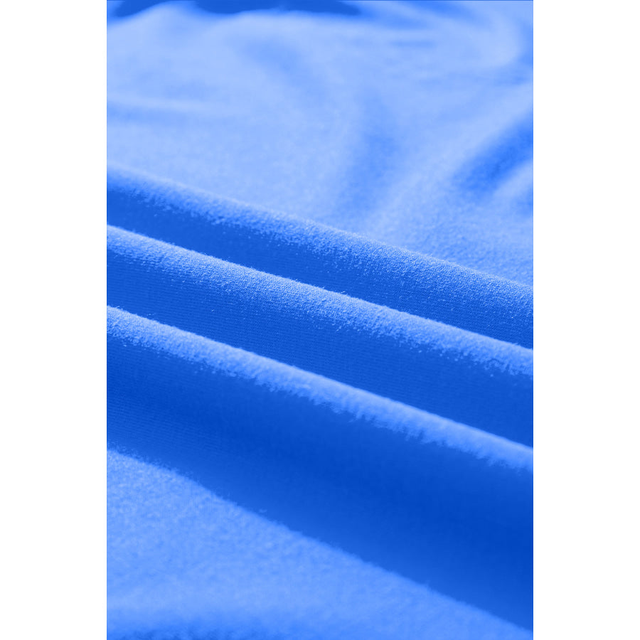 Pocketed Round Neck Short Sleeve T-Shirt Apparel and Accessories