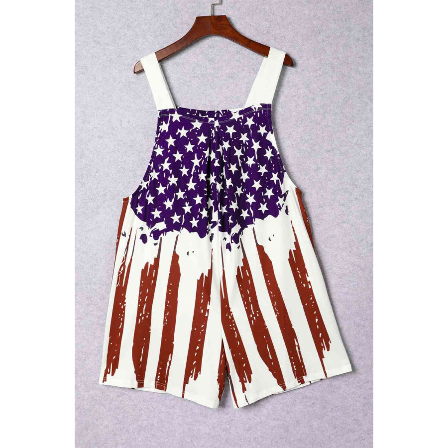 Pocketed Wide Strap Overall Apparel and Accessories