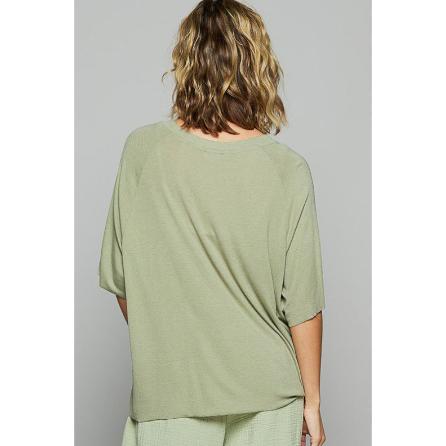 POL Round Neck Half Sleeve T-Shirt Apparel and Accessories