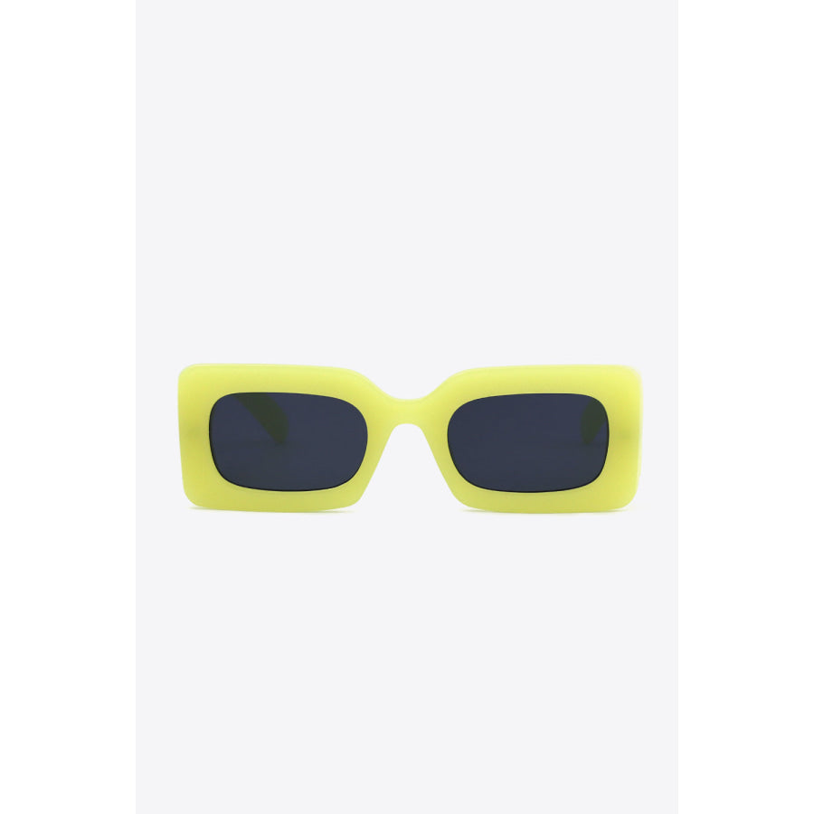 Polycarbonate Frame Rectangle Sunglasses
