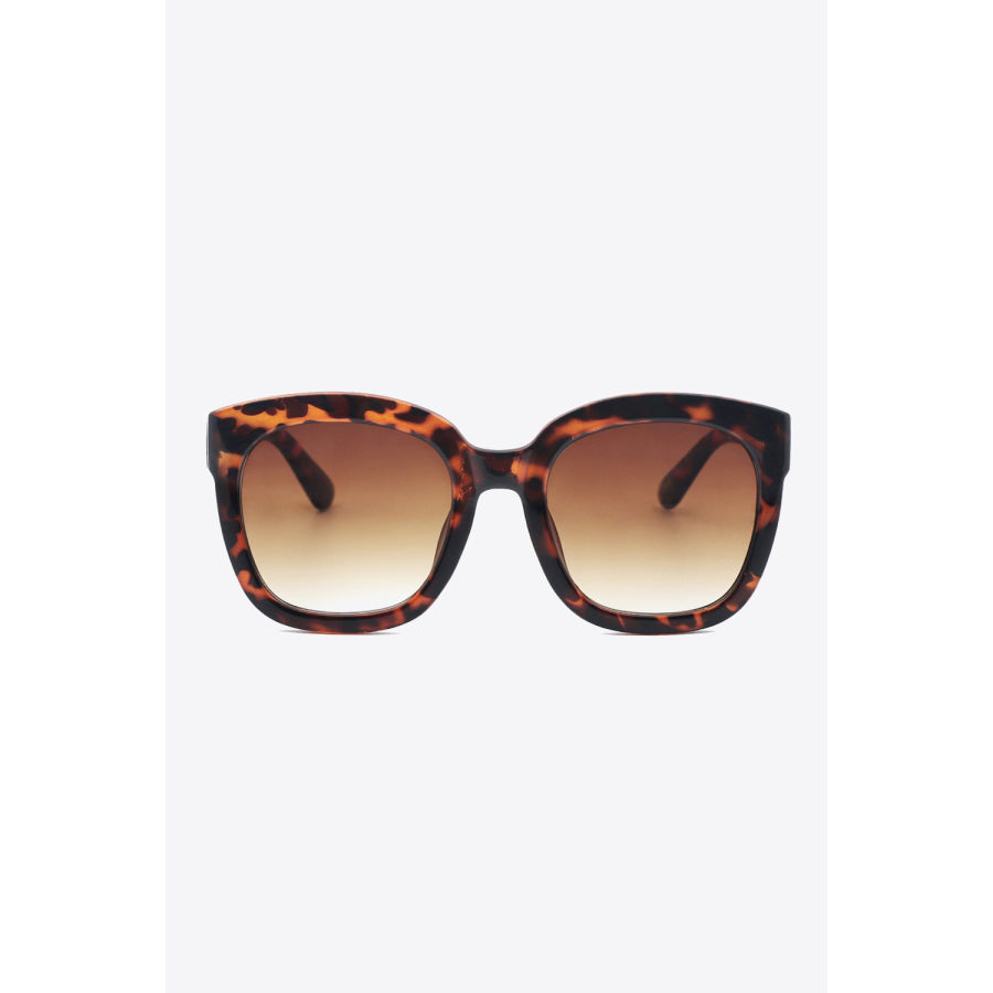 Polycarbonate Frame Square Sunglasses