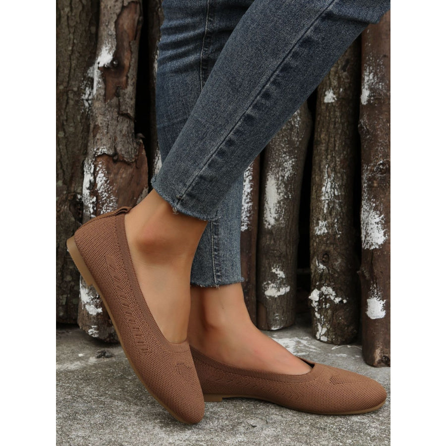 Polyester Flat Slip-Ons Apparel and Accessories
