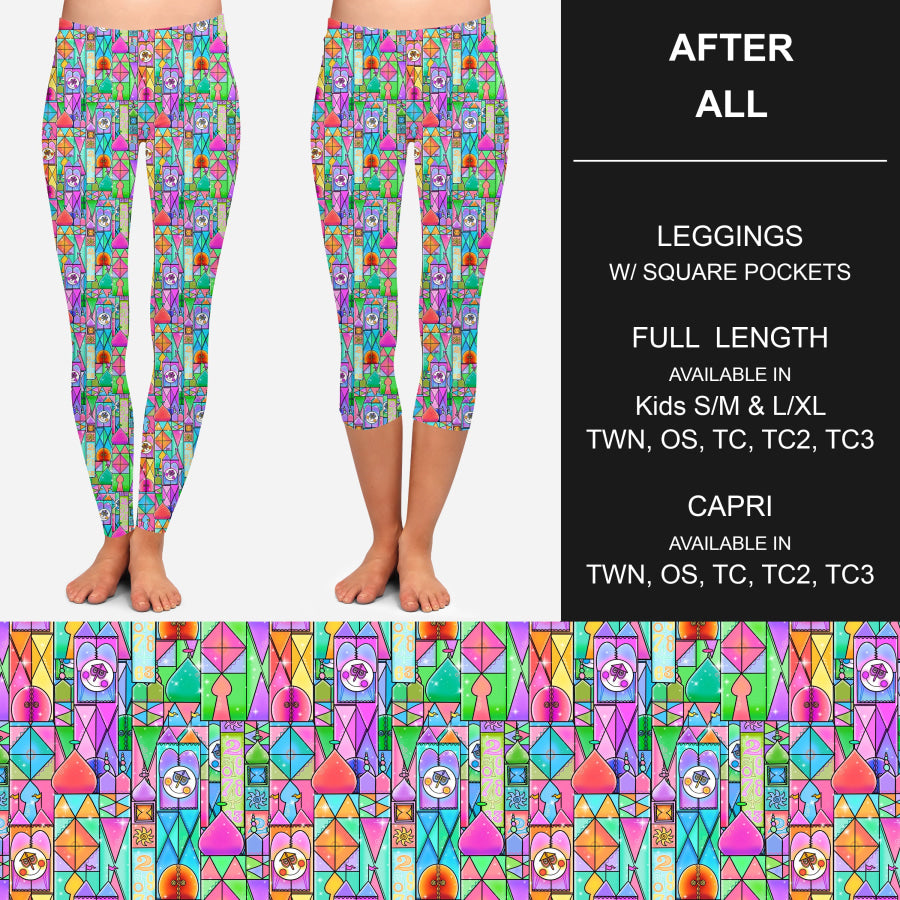 PREORDER Custom Design Leggings / Joggers / Loungers w/ Pockets - After All - Closes 21 May - ETA mid Sep 2024 Loungewear