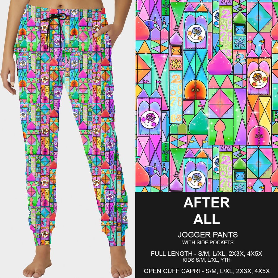 PREORDER Custom Design Leggings / Joggers / Loungers w/ Pockets - After All - Closes 21 May - ETA mid Sep 2024 Loungewear