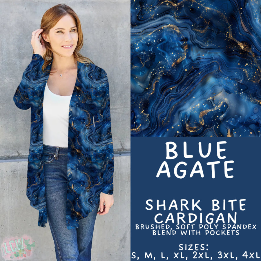 Preorder Custom Styles - Blue Agate - Closes 17 Nov - ETA early Feb 2026 Leggings
