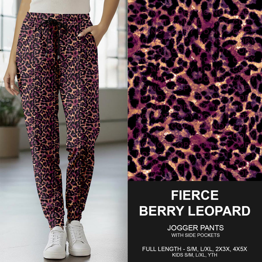Preorder Custom Styles - Fierce Berry Leopard - Closes 11 Nov - ETA mid Feb 2026 Loungewear