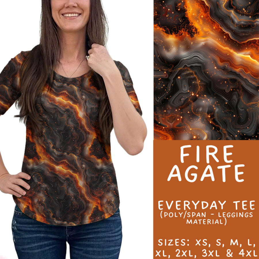 Preorder Custom Styles - Fire Agate - Closes 17 Nov - ETA early Feb 2026 Leggings