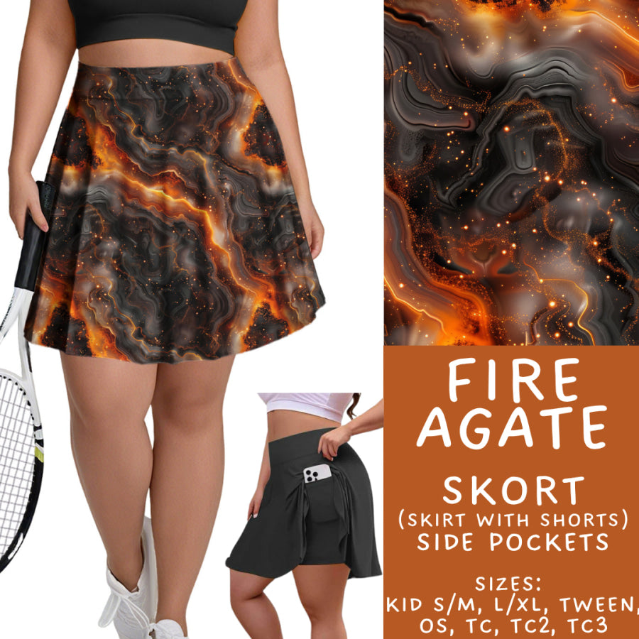 Preorder Custom Styles - Fire Agate - Closes 17 Nov - ETA early Feb 2026 Leggings