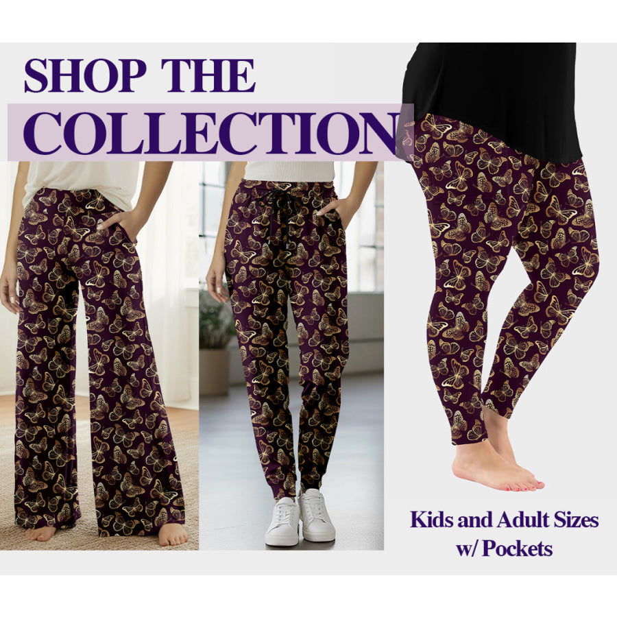 Preorder Custom Styles - Golden Butterfly - Closes 11 Nov - ETA mid Feb 2026 Loungewear