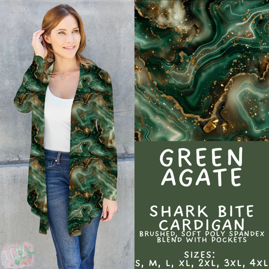 Preorder Custom Styles - Green Agate - Closes 17 Nov - ETA early Feb 2026 Leggings