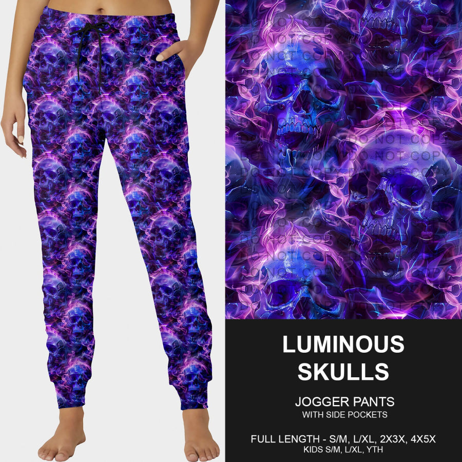 Preorder Custom Styles - Luminous Skulls - Closes 4 Nov - ETA late Jan 2026 Loungewear
