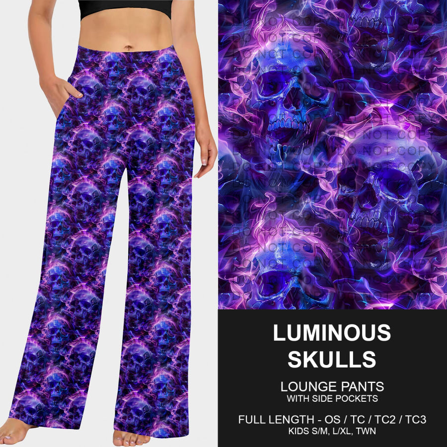 Preorder Custom Styles - Luminous Skulls - Closes 4 Nov - ETA late Jan 2026 Loungewear