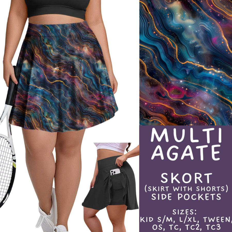 Preorder Custom Styles - Multi Agate - Closes 17 Nov - ETA early Feb 2026 Leggings