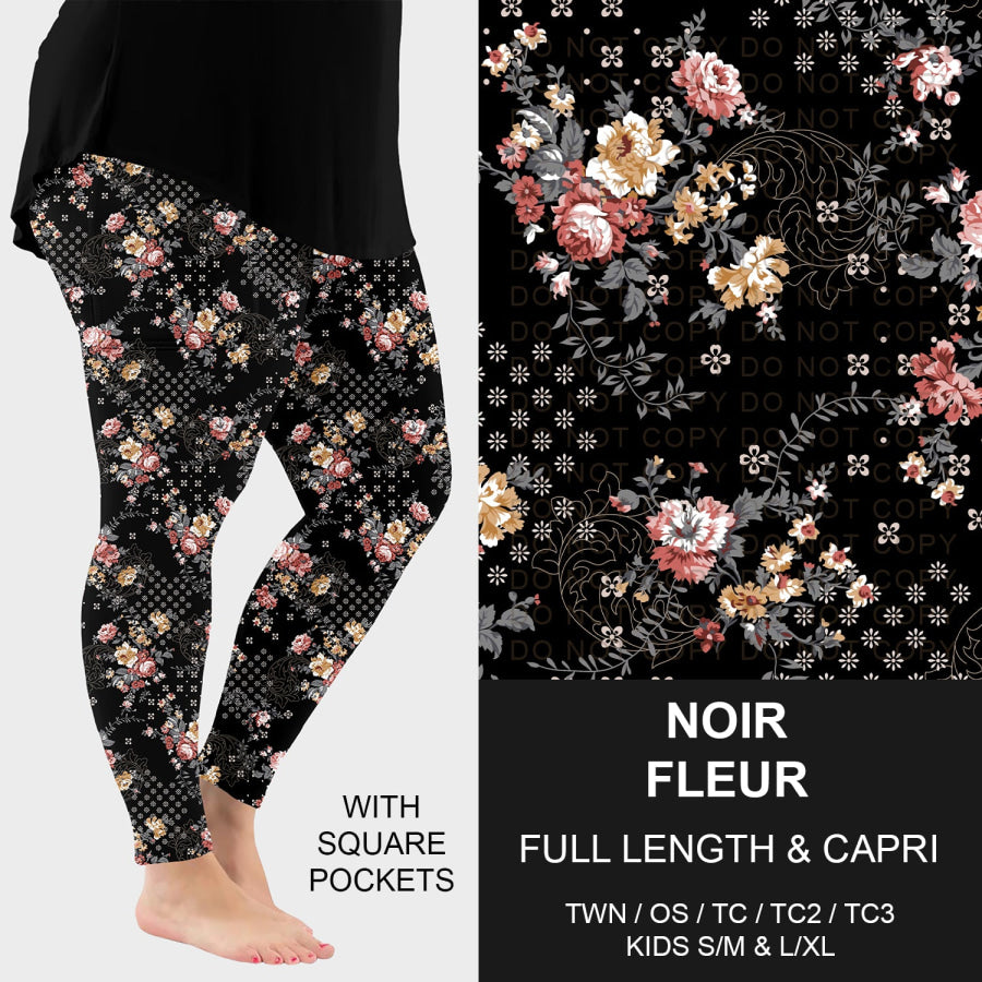 Preorder Custom Styles - Noir Fleur - Closes 11 Nov - ETA mid Feb 2026 Loungewear