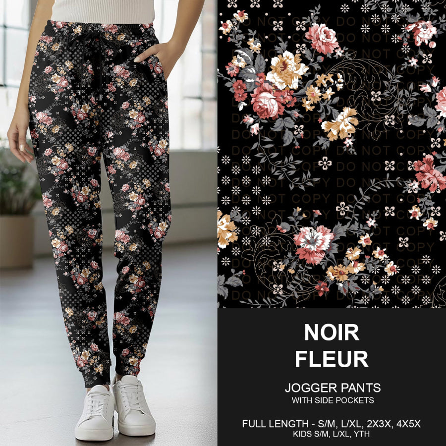 Preorder Custom Styles - Noir Fleur - Closes 11 Nov - ETA mid Feb 2026 Loungewear