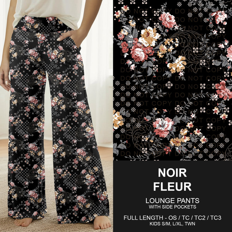 Preorder Custom Styles - Noir Fleur - Closes 11 Nov - ETA mid Feb 2026 Loungewear
