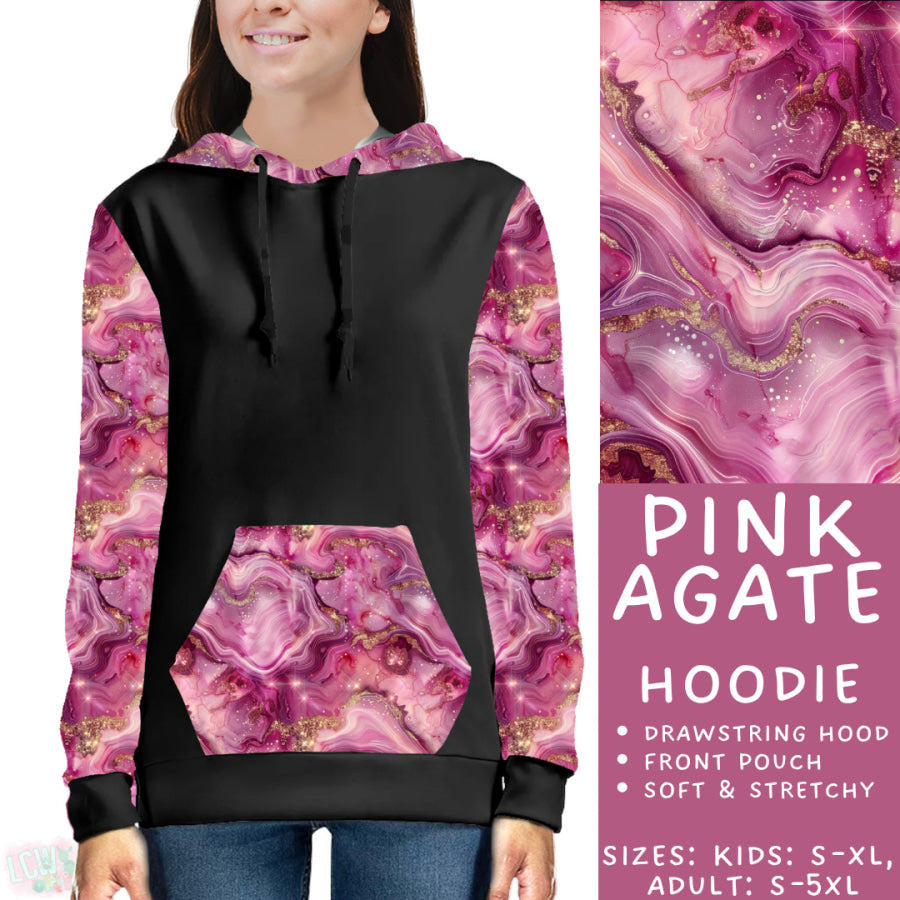 Preorder Custom Styles - Pink Agate - Closes 17 Nov - ETA early Feb 2026 Leggings