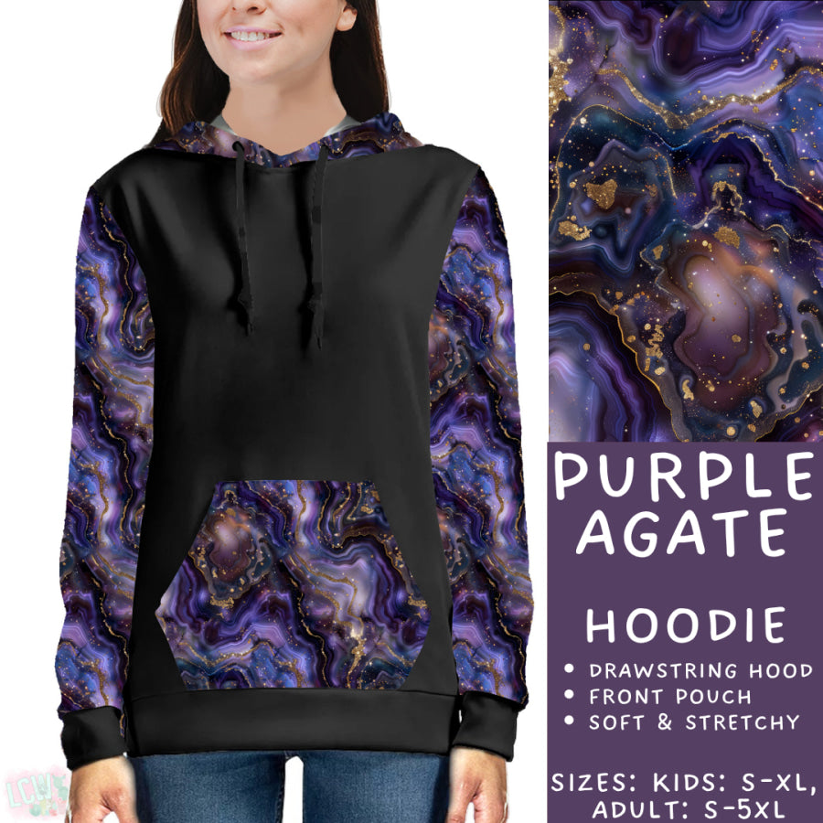 Preorder Custom Styles - Purple Agate - Closes 17 Nov - ETA early Feb 2026 Leggings
