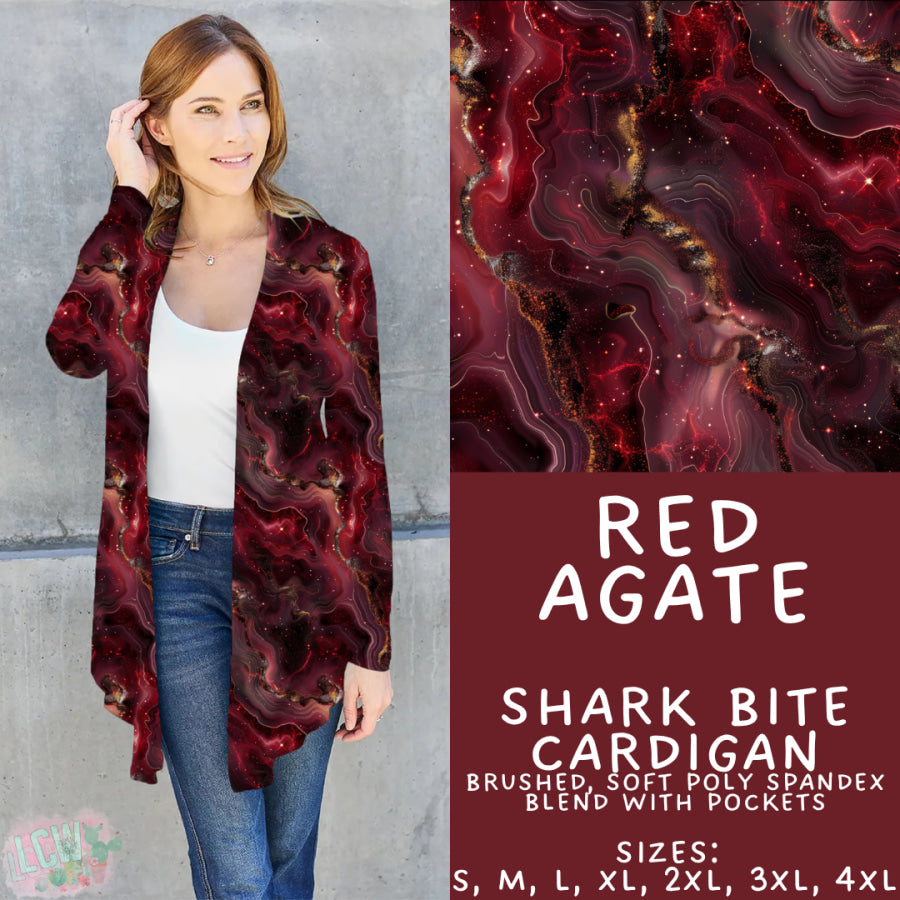Preorder Custom Styles - Red Agate - Closes 17 Nov - ETA early Feb 2026 Leggings