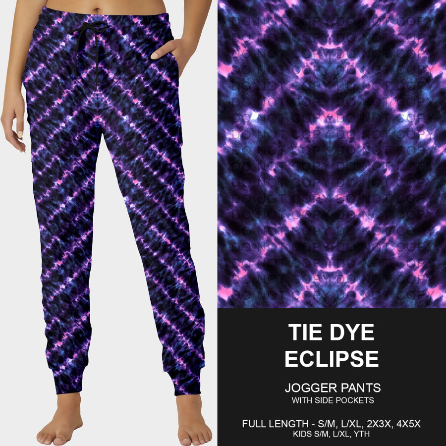 Preorder Custom Styles - Tie Dye Eclipse - Closes 4 Nov - ETA late Jan 2026 Loungewear