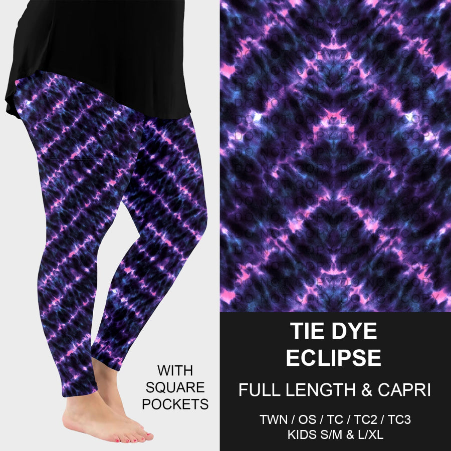 Preorder Custom Styles - Tie Dye Eclipse - Closes 4 Nov - ETA late Jan 2026 Loungewear